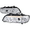 Spec-D Tuning 01-03 Bmw E53 X5 Halo LED Projector Headlight Chrome Housing LHP-X500-TM - alternate 1
